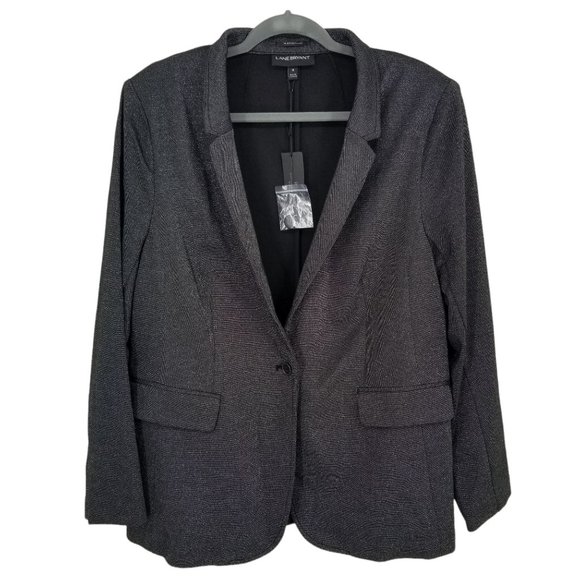 Lane Bryant Black Blazer - Picture 3 of 12